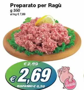 Prix Quality Preparato per Ragù 350 g offerta