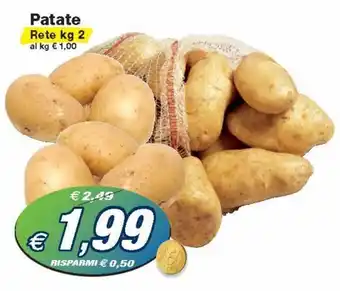 Prix Quality Patate Rete 2 kg offerta