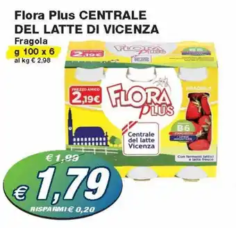 Prix Quality Centrale Del Latte di Vicenza Flora Plus 100 g x 6 offerta