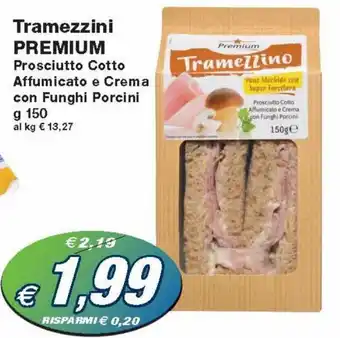 Prix Quality Premium Tramezzini 150 g offerta