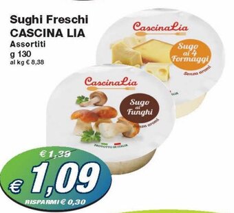 Prix Quality Cascina Lia Sughi Freschi 130 g offerta