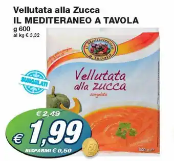 Prix Quality Il Mediteraneo a Tavola Vellutata alla Zucca 600 g offerta