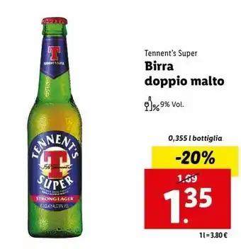 Lidl Birra doppio malto offerta