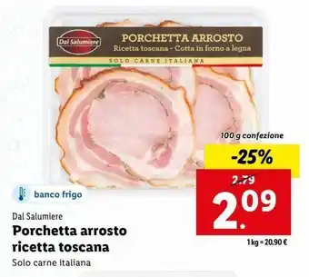 Lidl Porchetta arrosto ricetta toscana offerta