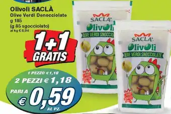 Prix Quality Saclà Olivolì 185 g offerta