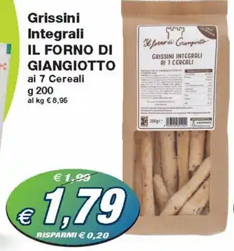 Prix Quality Il Forno di Giangiotto 200 g offerta