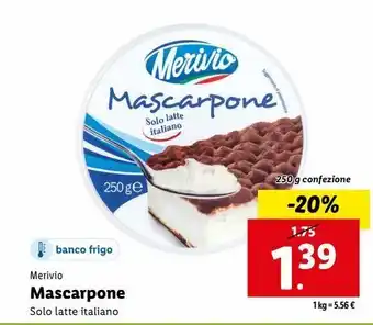Lidl Mascarpone offerta