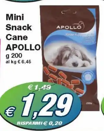 Prix Quality Apollo Mini Snack Cane 200 g offerta