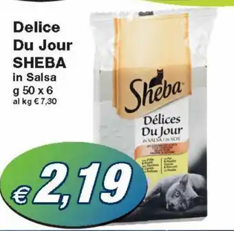Sheba Delice Du Jour 50 g x 6