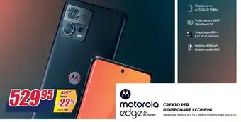 Trony motorola edge 30 Fusion offerta