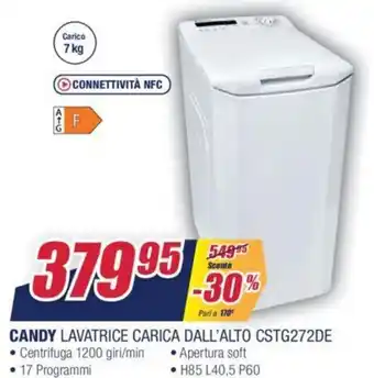 Trony Candy Lavatrice Carica Dall'Alto CSTG272DE offerta