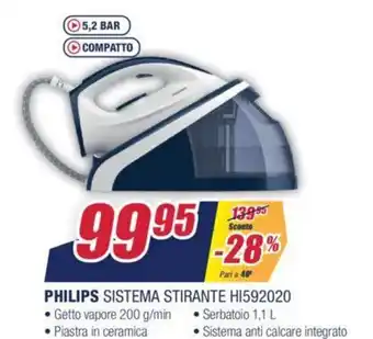 Trony Philips Sistema Stirante HI592020 offerta