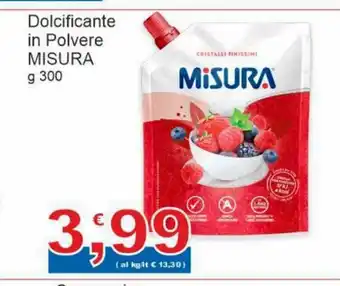 Sidis Misura Dolcificante in Polvere 300 g offerta
