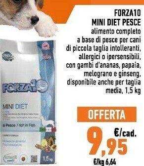 Conad Forza10 Mini Diet Pesce offerta