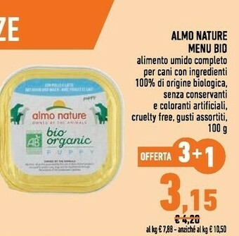 Conad Almo Nature Menu Bio offerta