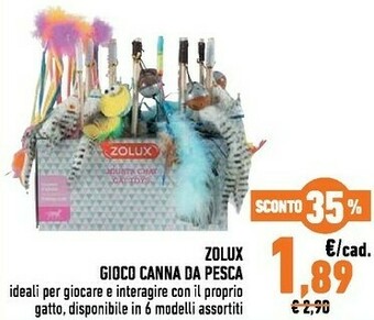 Conad Zolux Gioco Canna Da Pesca offerta