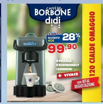 Euronics Caffe borbone Macchina offerta
