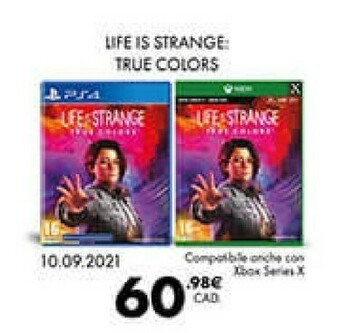 Gamestop Life Is Strange: True Colors Giochi PS4/Xbox offerta