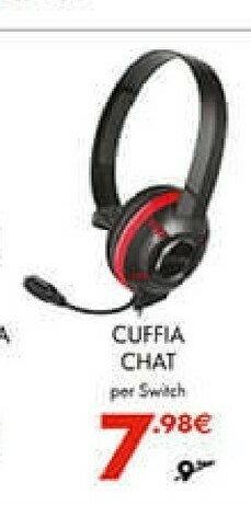 Cuffia Chat Per Switch