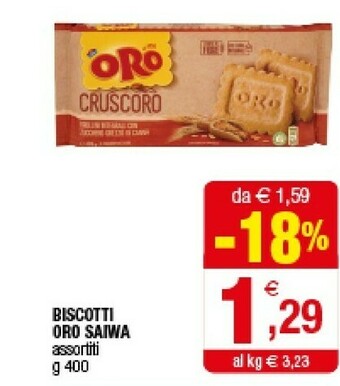Iperal Saiwa Oro Classico offerta