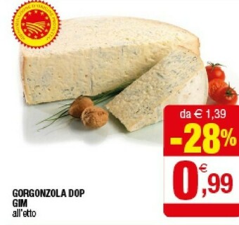 Iperal Gim Gorgonzola Dop offerta
