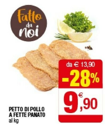 Iperal Petto Di Pollo A Fette Panato offerta