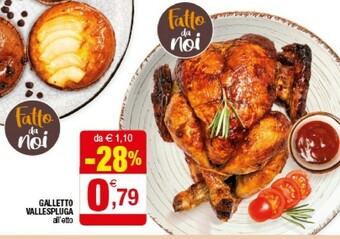 Iperal Galletto Vallespluga offerta