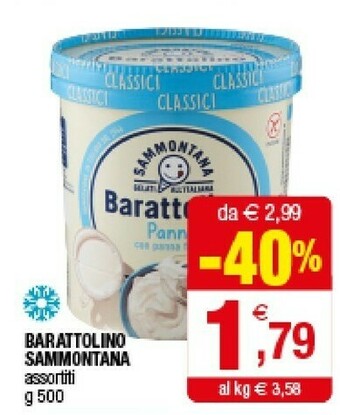 Iperal Sammontana Sammontana - Barattolino Panna 500 g(ml) offerta