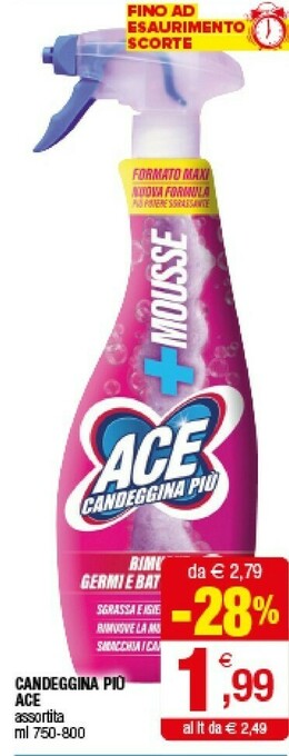 Iperal Ace Candeggina Piu offerta