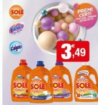 Iperal Sole Detersivo Lavatrice offerta