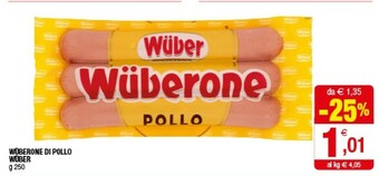 Iperal Wuber - Wuberone di Pollo 250 g(ml) offerta