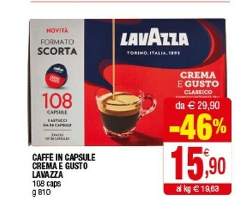 Iperal Lavazza A Modo Mio Espresso offerta