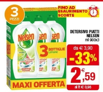 Iperal Nelsen Detersivo Piatti offerta