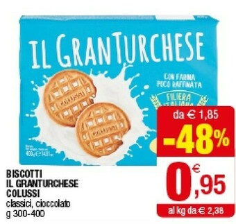 Iperal Colussi Il Gran Turchese 400 G(ml) offerta
