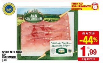 Christanell Speck Alto Adige Igp