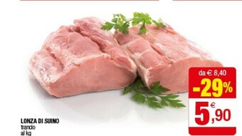 Iperal Lonza Di Suino Trancio offerta