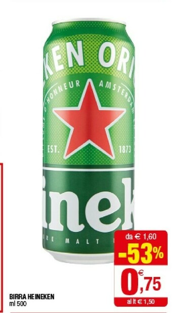 Iperal Heineken Birra offerta