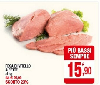 Iperal Fesa Di Vitello A Fette offerta