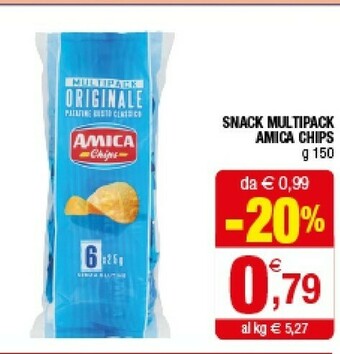 Iperal Amica chips Patatine offerta