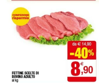 Iperal Fettine Scelte Di Bovino Adulto offerta