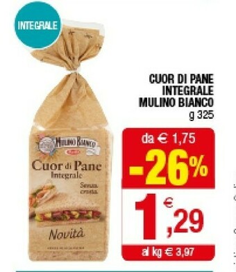 Mulino Bianco Cuor Di Pane Integrale