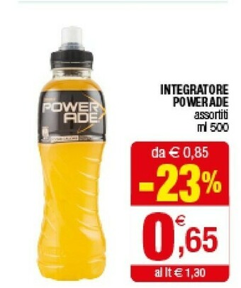 Iperal Powerade Integratore offerta