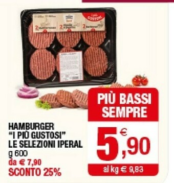 Iperal Hamburger I Piu Gustosi Le Selezioni