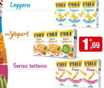 Iperal Parmalat Chef Leggera offerta