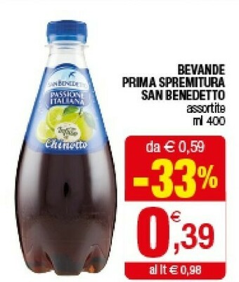 Iperal San Benedetto Prima Spremitura Limone offerta
