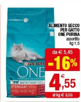 Iperal Purina Alimento Secco Per Gatto One offerta