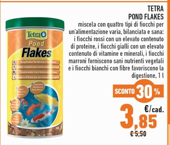 Conad Tetra Pond Flakes offerta