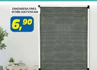 Risparmio Casa RisparmioCasa Zanzariera Fines Scorr.50x75cm Ass offerta