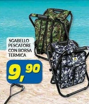 Risparmio Casa Sgabello Pescasto Con Borsa Termica offerta
