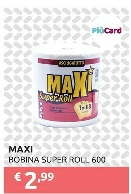 Maxi Super Roll Asciugatutto